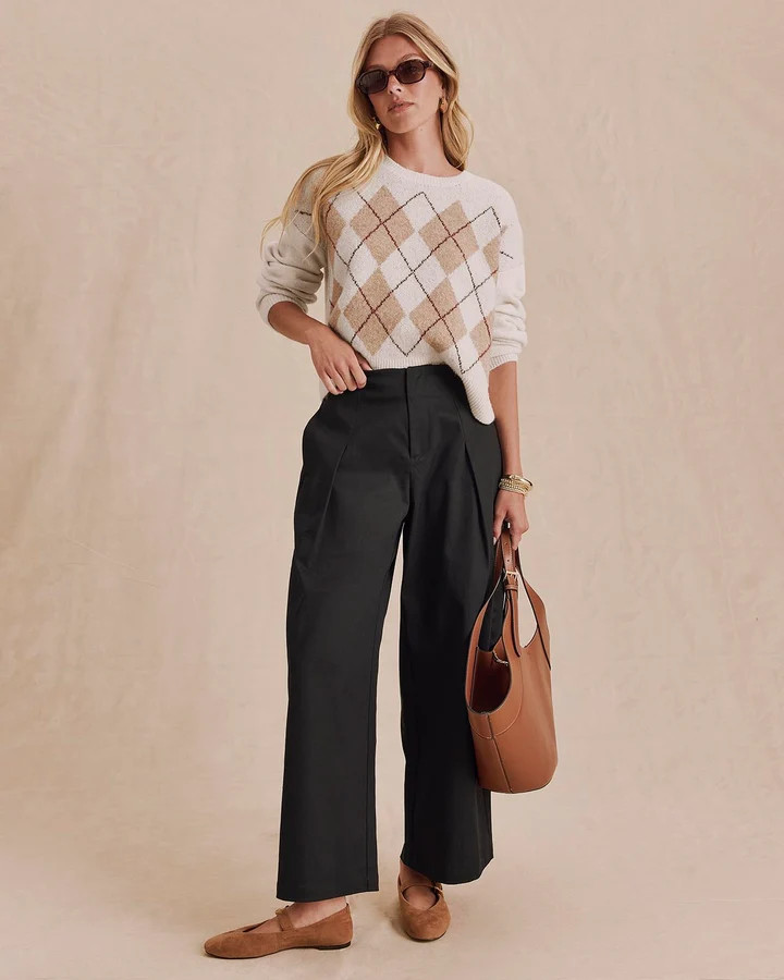 Astrid Argyle Sweater | Splendid