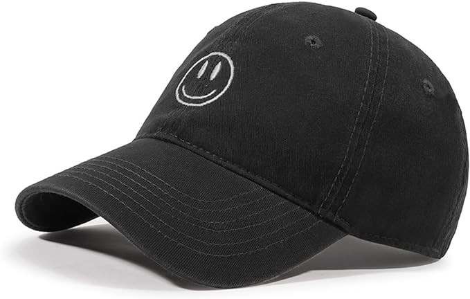 Unisex Basic Solid Baseball Cap Vintage Washed Distress Cotton Low Profile Dad Hat Adjustable Spo... | Amazon (US)