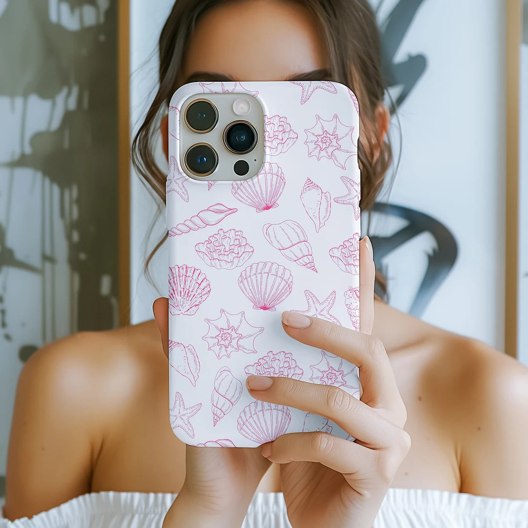 Seashell Phone Case, Mermaidcore Magsafe Aesthetic Phone Case, Coconut Girl Sea Shell Collage iPh... | Etsy (US)