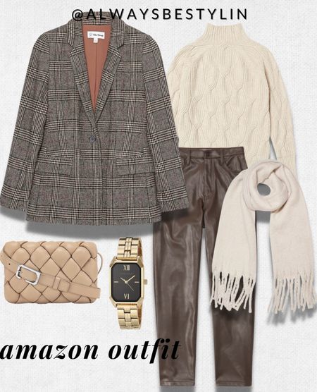 Amazon outfit inspo, faux leather pants, blazer, sweater, chunky sweater, winter outfits, winter fashion . 






New Year's Eve
 New Year's Eve outfit 
Christmas outfit 
nye outfit 
gifts for him 
stocking stuffers 
holiday outfit 
winter outfit
Nye 

#LTKHoliday #LTKsalealert #LTKSeasonal
