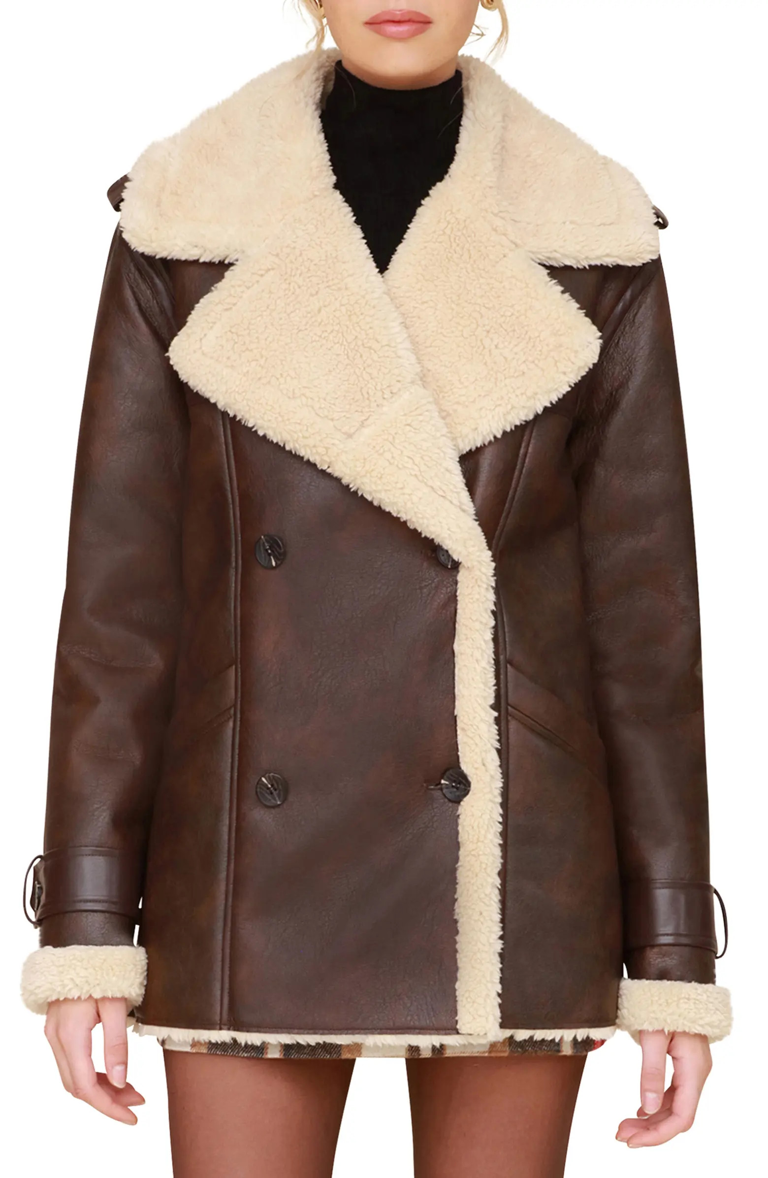 Avec Les Filles Faux Shearling Coat | Nordstromrack | Nordstrom Rack