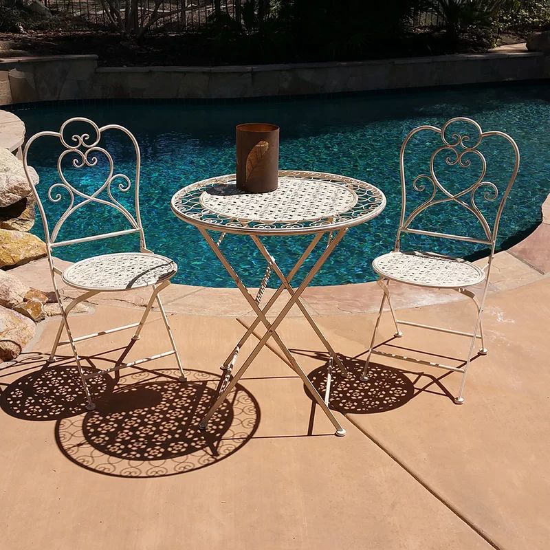 Correll Round 2 - Person Outdoor Dining Set | Wayfair North America