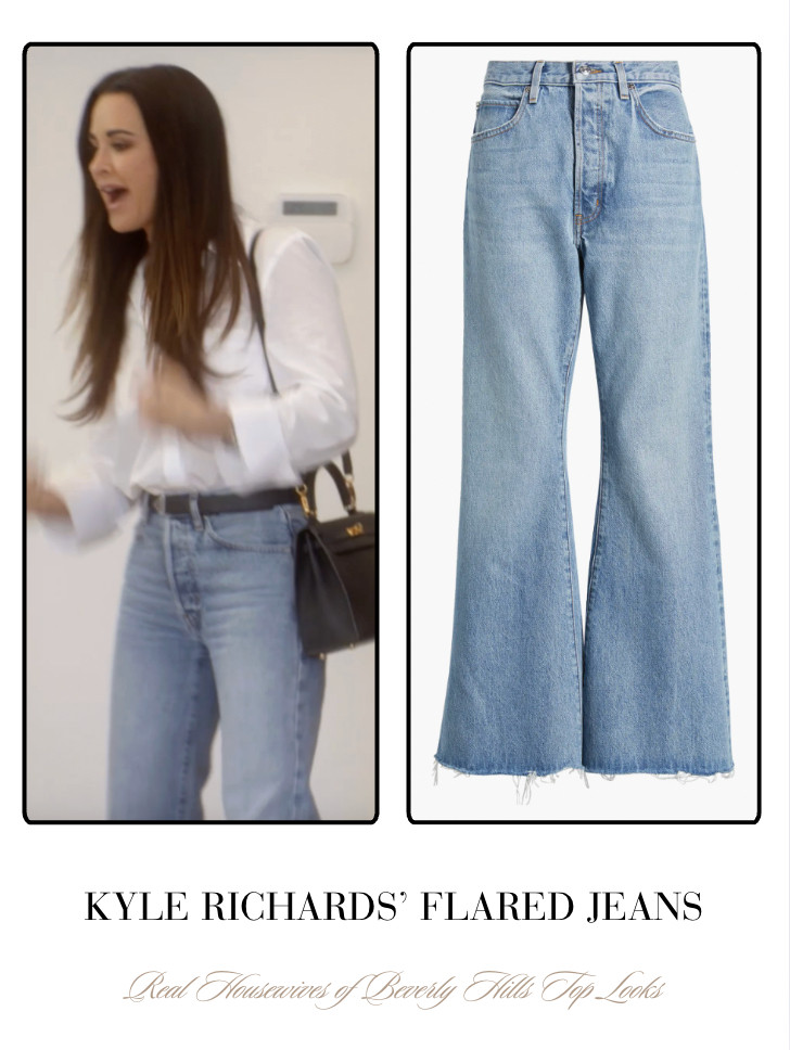 Kyle Richards' Richards' Flared Jeans 

 