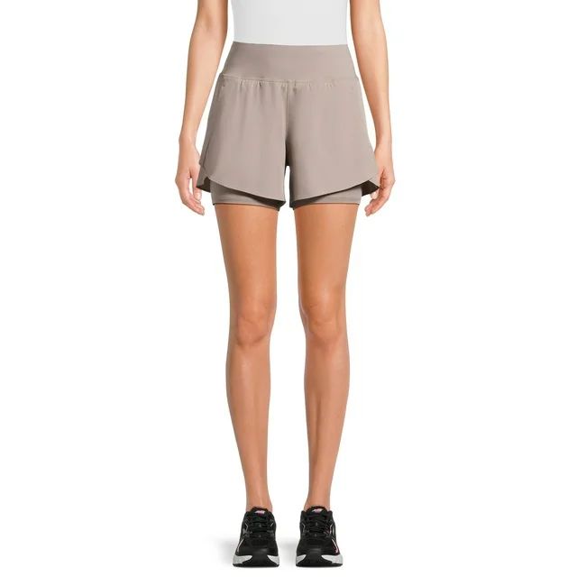 Avia Women's Compression Waist Run Shorts, Sizes XS-XXXL | Walmart (US)