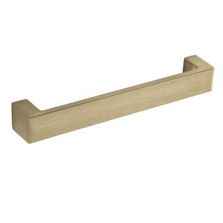 Sumner Street Home Hardware Redmond 5-1/4 in. Satin Brass Drawer Pull (10-Pack)-RL070083VP - The ... | The Home Depot