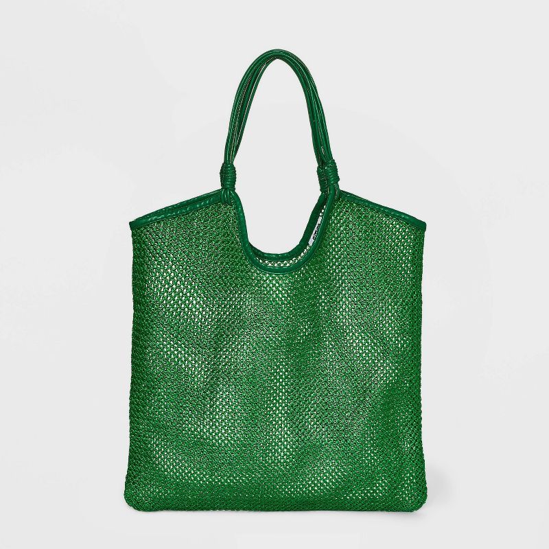 Solid Shopper Tote Bag - Future Collective™ with Alani Noelle Green | Target