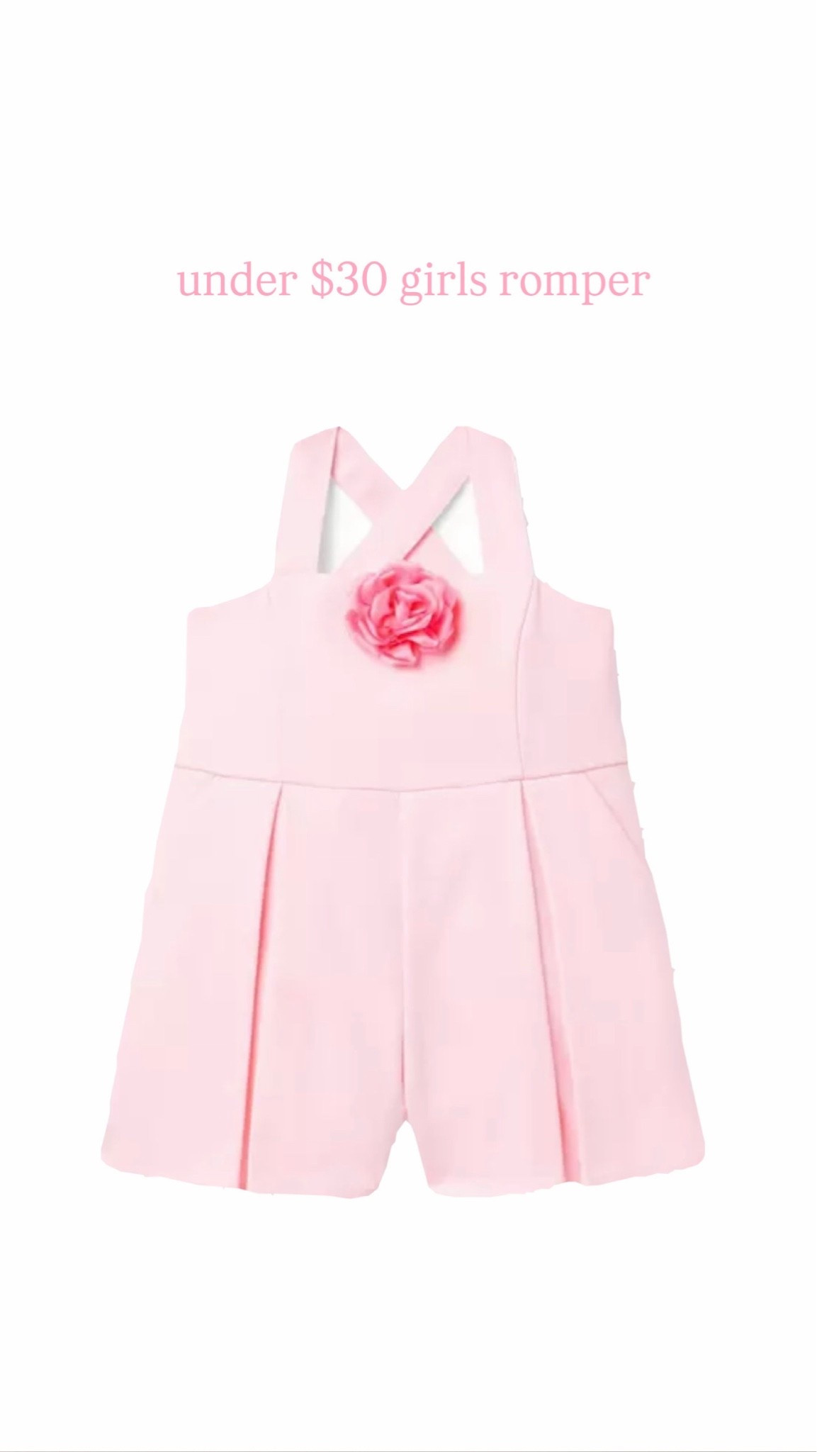 Under $30 for this girls romper, up to size 12 available

#LTKSaleAlert