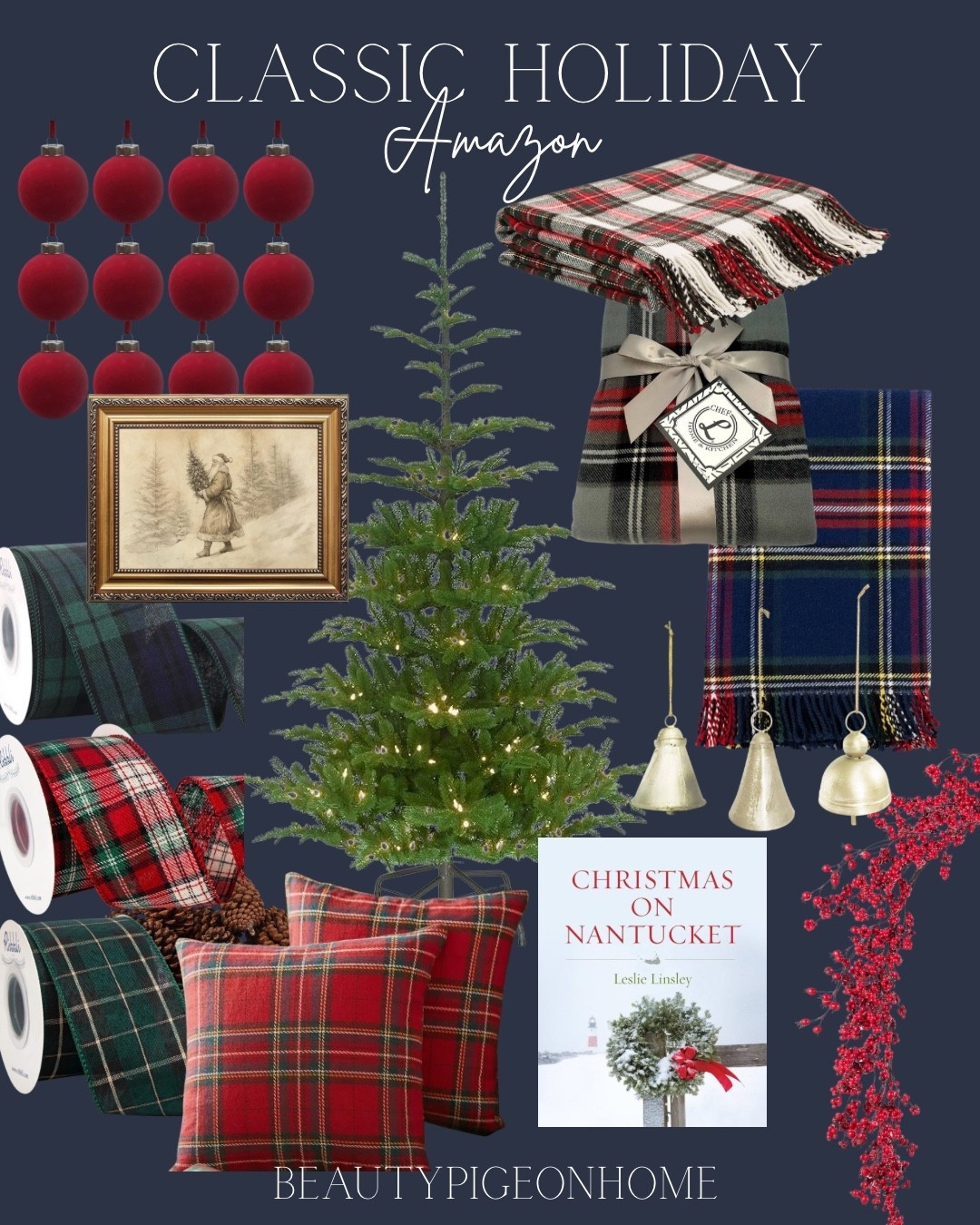 Classic & Timeless holiday decor picks from Amazon 

Nantucket Christmas 
Ralph Lauren holiday 

#LTKHome #LTKHoliday #LTKSeasonal