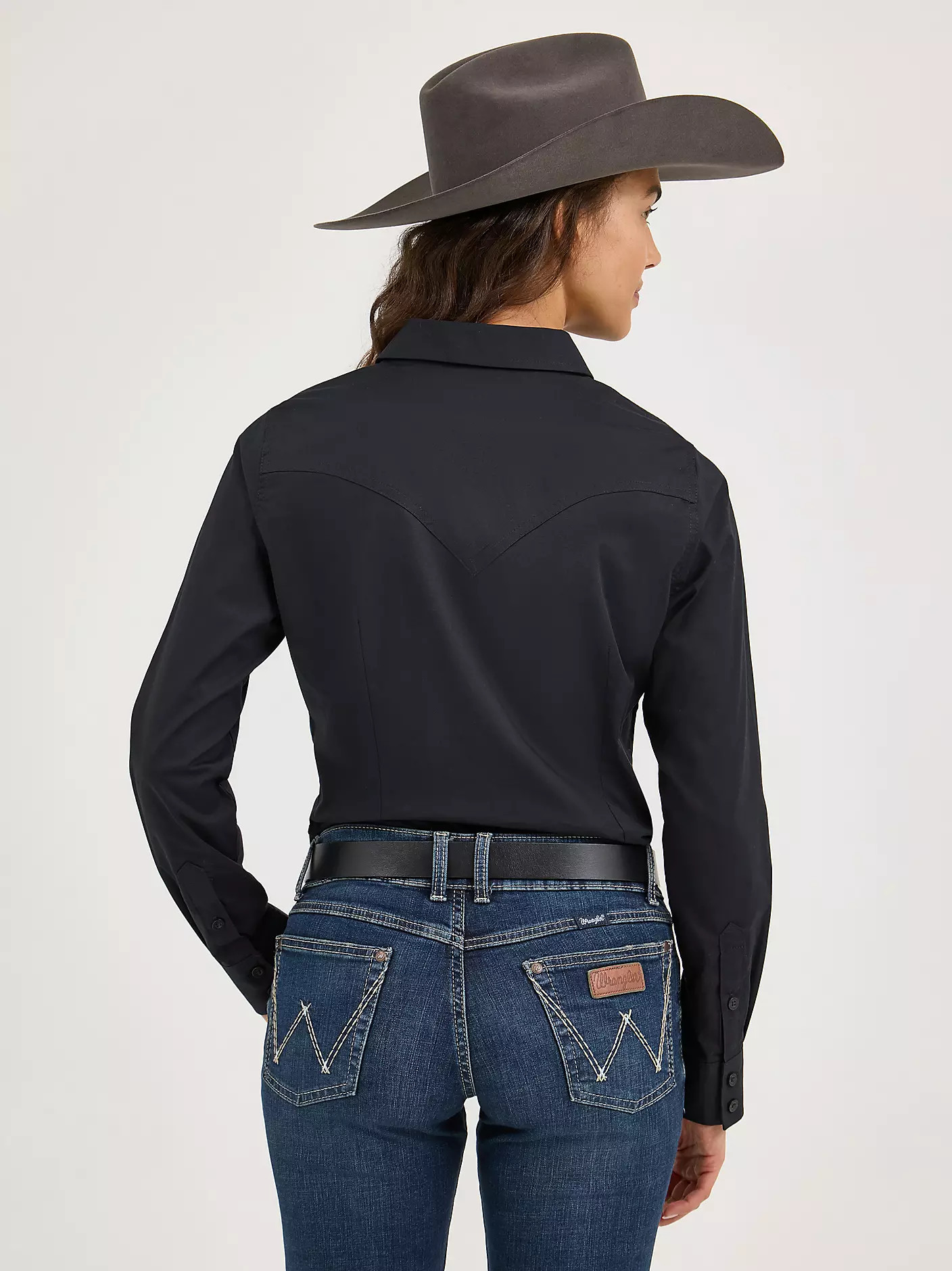 Women's Wrangler Sierra Western Slim Button Shirt | Wrangler