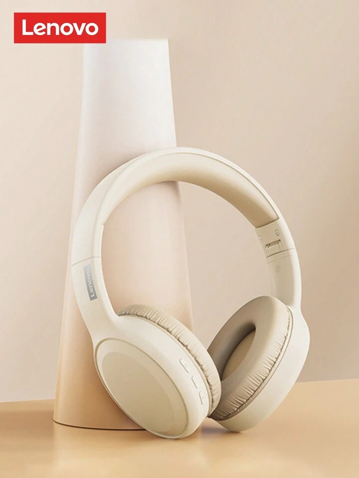 lenovo Lenovo Th30 Wireless Headphones, Over Ear Hi-fi Stereo, Passive Noise Isolation, In-built ... | SHEIN