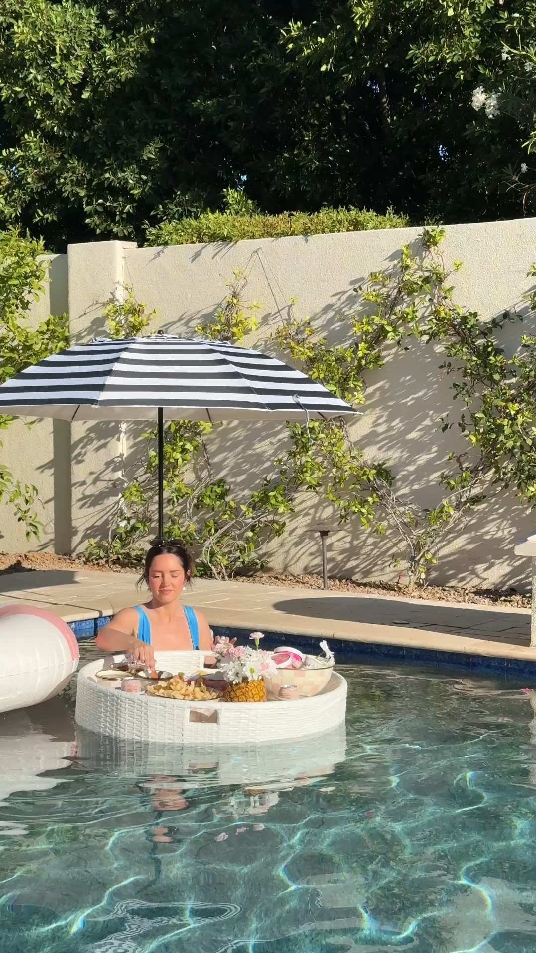 Turns out all you need is a floating snack tray to make nap time feel like a vacation. ☀️ It’s officially one of my favorite pool finds for relaxing, hosting, and making the most of summer at home.

If you’ve been eyeing outdoor entertaining finds, now’s the perfect time to shop! Wayfair’s Fourth of July Clearance is here with up to 70% off plus fast, free shipping on orders over $35. 🤍 @Wayfair 

#ad #wayfairpartner #wayfair

#LTKmomlife #LTKfoodie #LTKHome