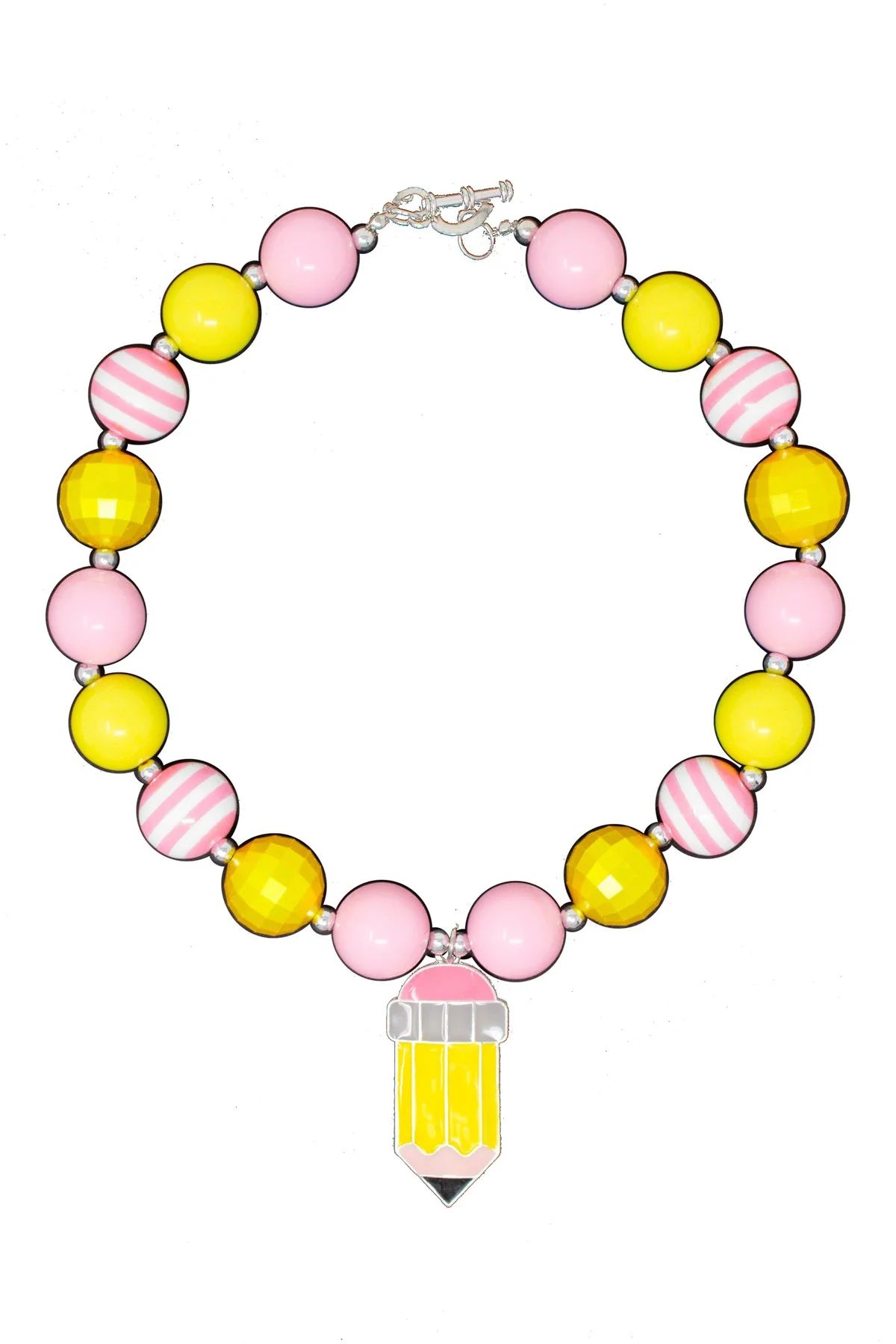 Pencil Bubblegum Necklace | Sparkle In Pink