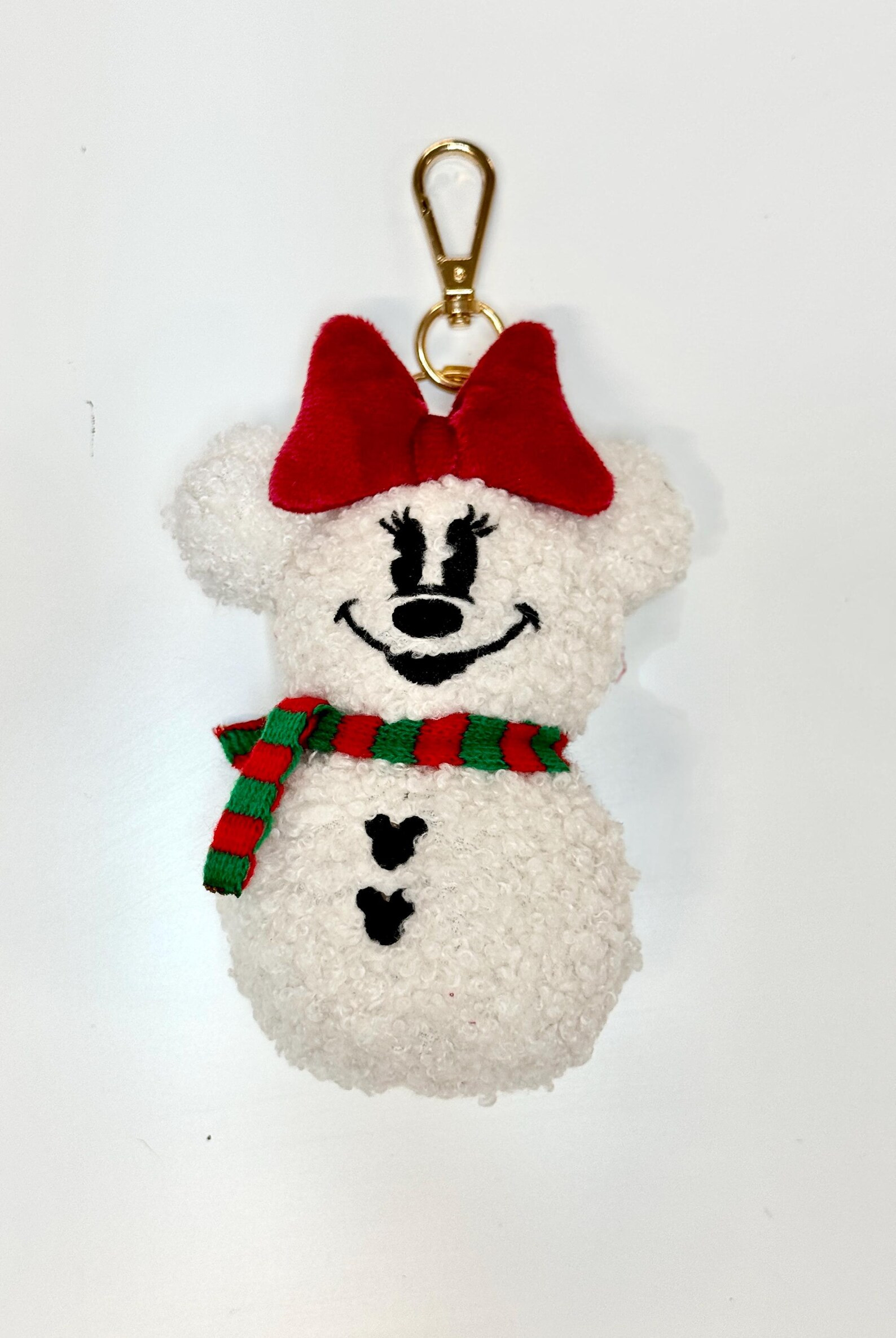 Minnie Mouse Snow Plushie Keychain / Bag Charm / Ornament - Etsy | Etsy (US)