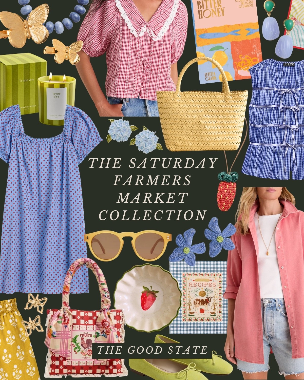 They say April showers bring May flowers, but this year it was the opposite for us here in Alabama. With May came rainy days, but we weren’t in short supply of creating bright and happy collections for you!! It was the month where we celebrated Summer’s unofficial arrival and spent every waking minute outside in the sunshine (we only had about 2 mins of that in AL in May lol). It was the month where the group text started talking about FINALLY making the girls trip to New England this summer and actual thing and everyone started sharing their outfit inspo—which consisted of pictures of the Kennedys of course and all things striped and classic. May was the month we celebrated that brown is trending this season!! I’m a sucker for warm, earth tones!! But can we also talk about how purple is having a moment….and how I’m surprisingly here for it?? It’s the unexpected star of late Spring. May was the month we started dreaming about holidays abroad—in Europe specifically. Summertime in Italy?? Yes please. Al fresco dinners in the South of France? Done. A morning swim in Mediterranean Sea. I’ll sea you there 😉 Of course the Farmers Market girlies were still enjoying their slow mornings strolling among all the local vendors—dally croissant in hand and matcha latte in the other.

#LTKSaleAlert #LTKActive #LTKootd