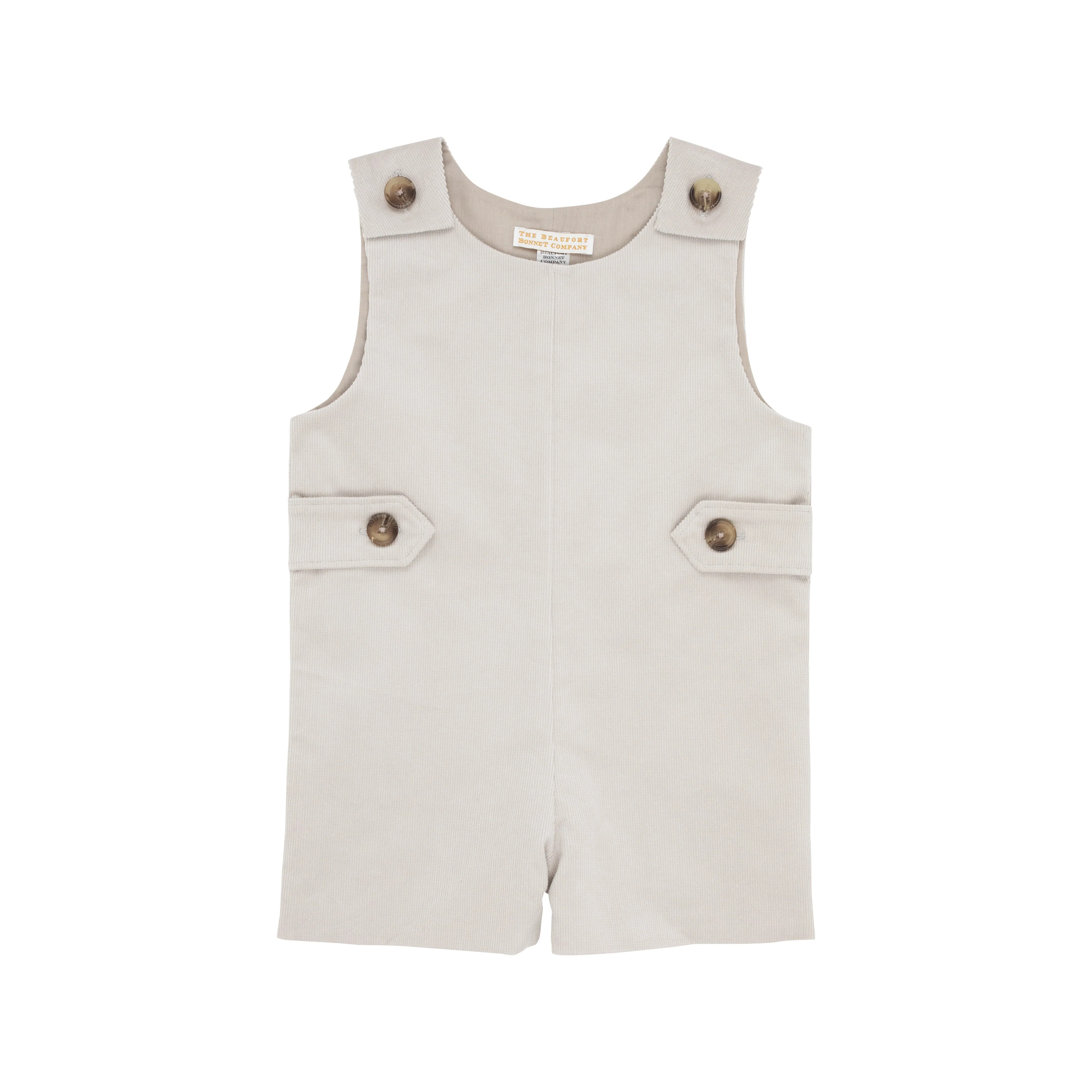 Jack Keene Jon Jon (Corduroy) - Sandy Springs Stone with Tortoise Shell Buttons | The Beaufort Bonnet Company