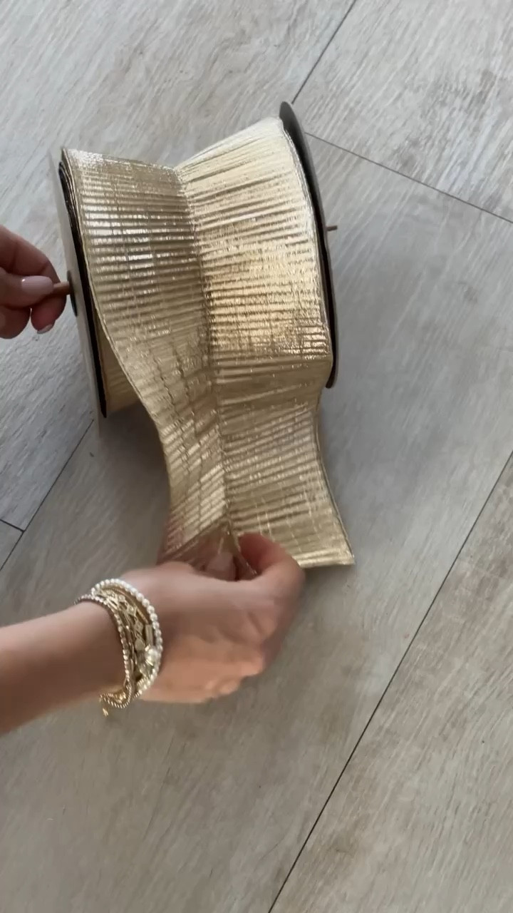 Fluted Lame Ribbon - 5
