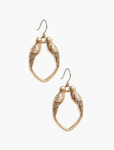 Lucky Brand Kissing Bird Earring - Gold | Lucky Brand