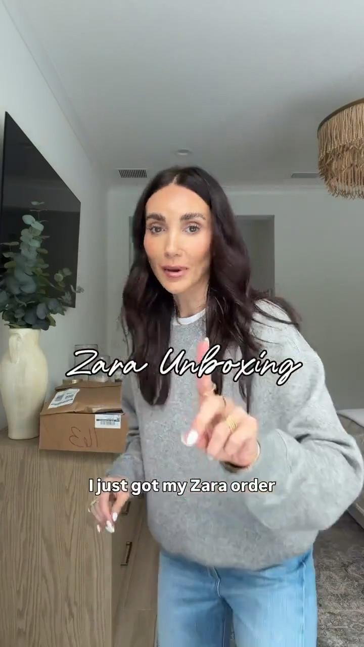 TRENDING! My Zara order is so good right now, loving all the spring 2026 trends like polka dots, denim layers, and easy statement pieces. Everything feels elevated but still wearable for everyday.

zara haul, spring trends 2026, polka dot outfit, denim shacket, spring bomber jacket, asymmetric sweater, everyday style, casual chic, annabrstyle

#LTKOver40