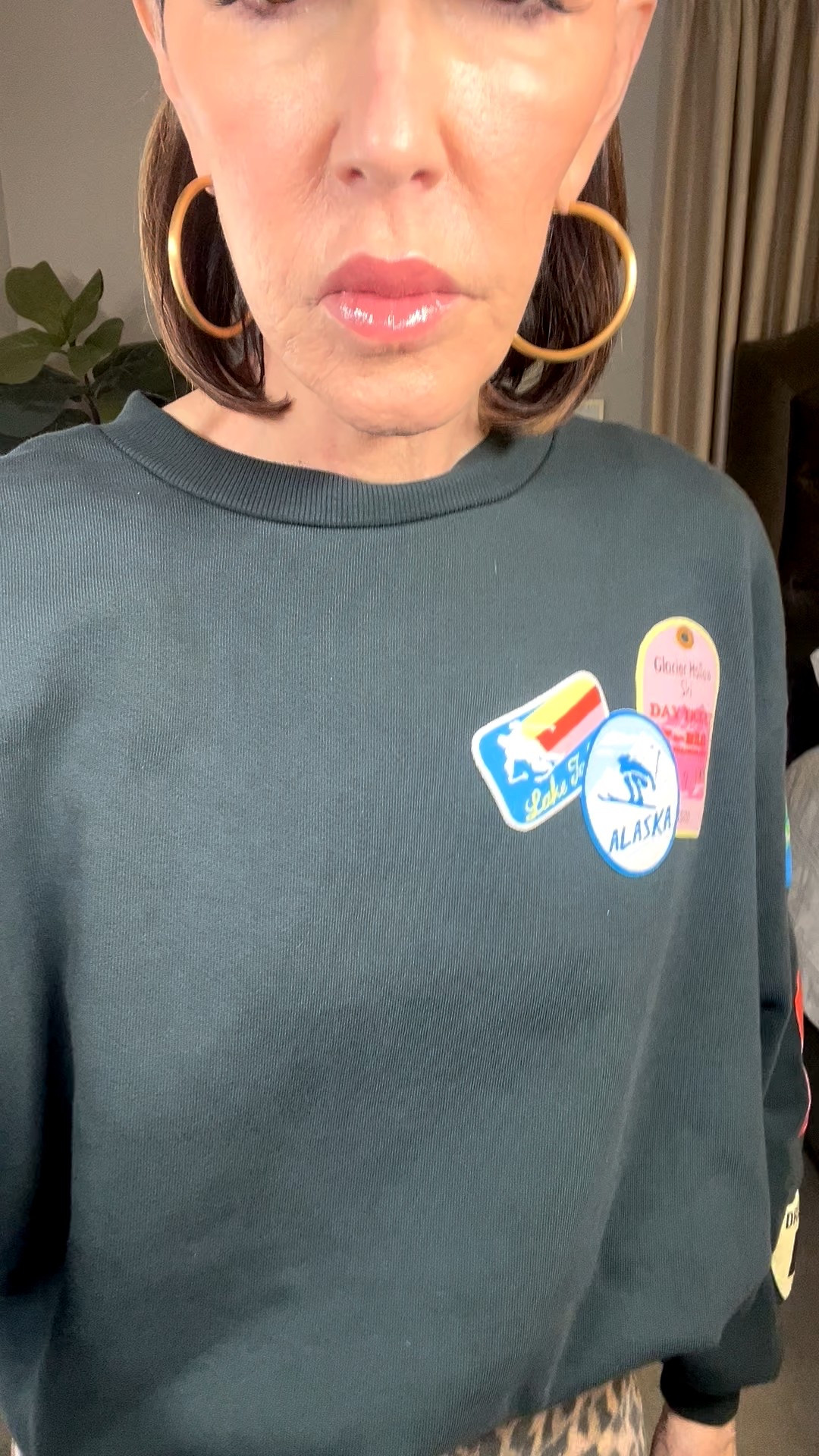 graphic pullover, leopard pants, tan clogs, casual outfit, over 50 outfits 

#LTKSeasonal #LTKootd #LTKOver40