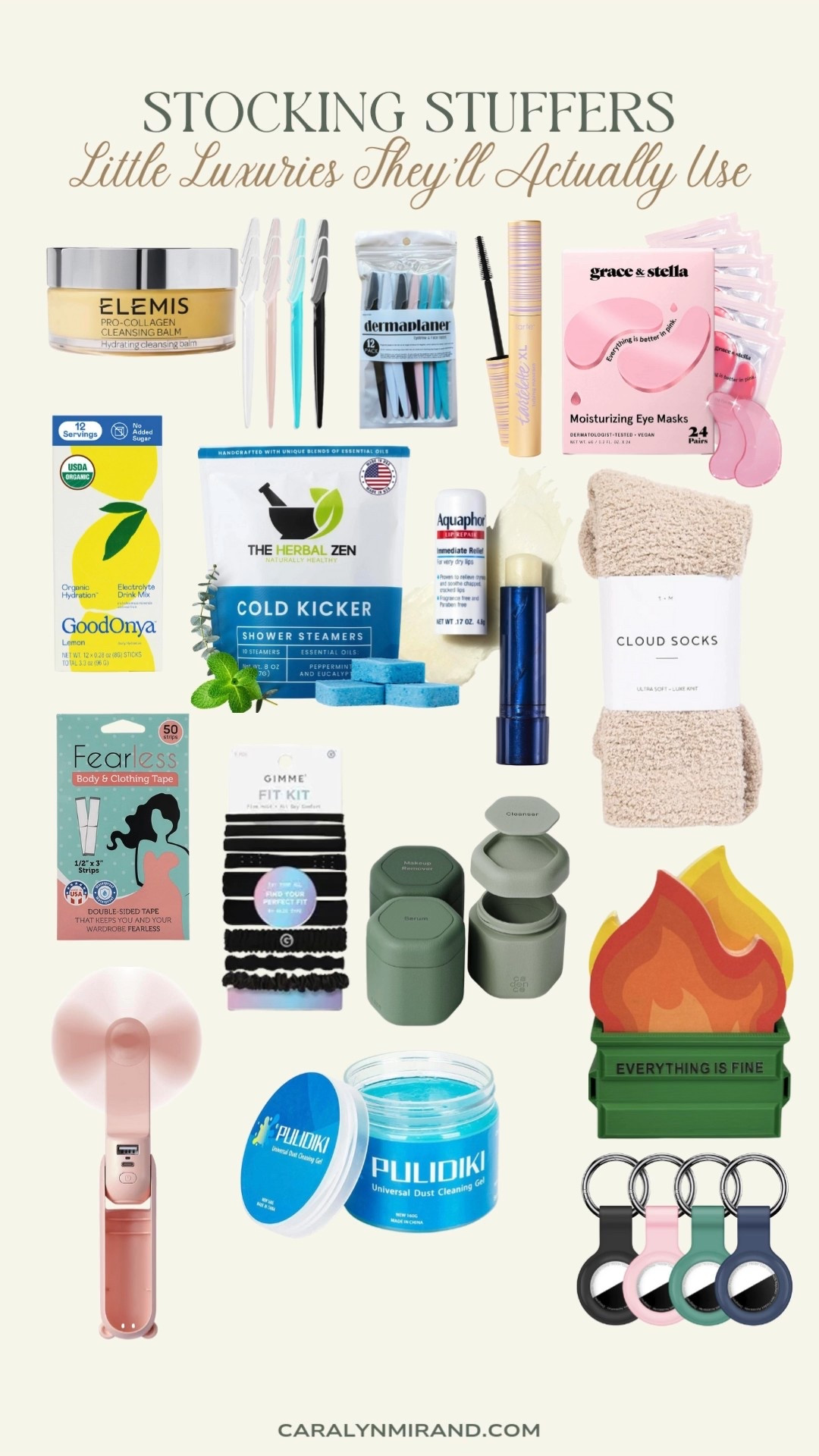 Stocking stuffers - little luxuries that give big smiles! 

#LTKSeasonal #LTKHoliday #LTKGiftGuide