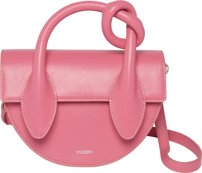 Pretzel Leather Crossbody Bag | Nordstrom