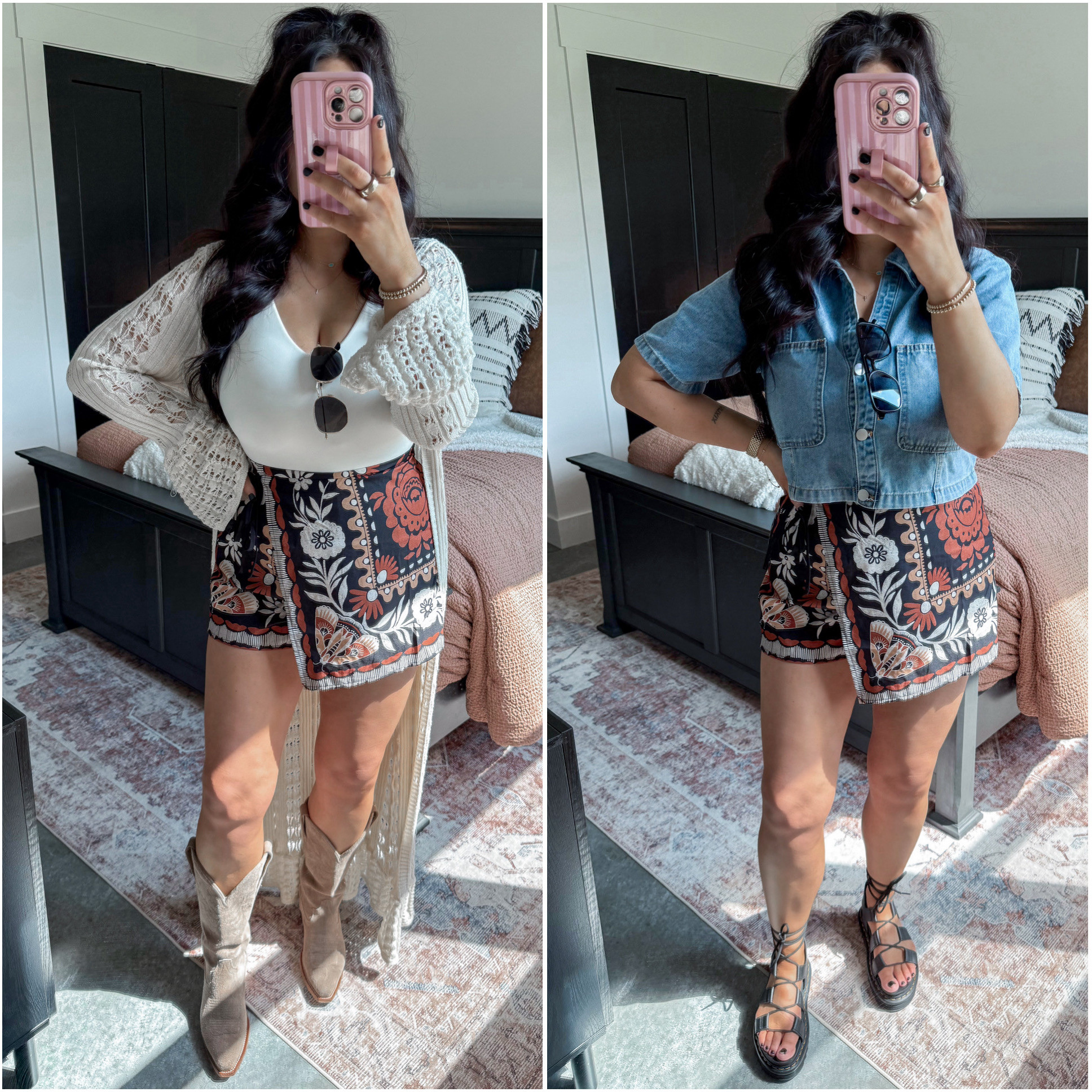 Amazon Skort Styled 2 Ways 🖤

Skort - small
Bodysuit - medium
Knit Duster - small
Denim Top - small

 

 #LTKootd #LTKSeasonal