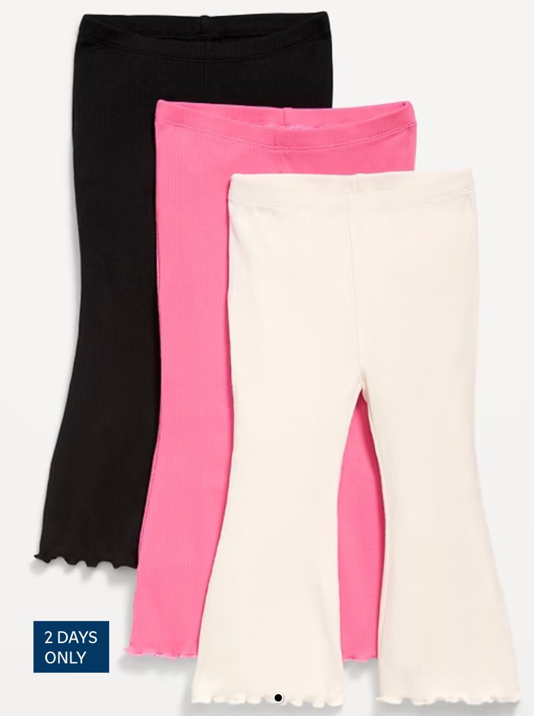 2 days only 50% off baby and toddler! This 3 pack is only $6.49. Toddler girls. Old navy. Baby girls. Baby clothes. Toddler clothes. Girls clothes. Kids clothes 

#LTKSaleAlert #LTKdayinmylife #LTKKids