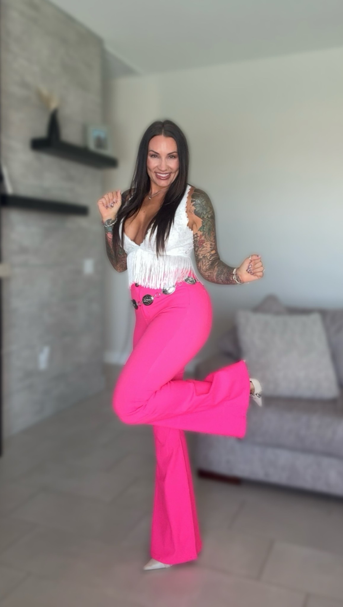 The perfect girls night out pants💞

#LTKootd #LTKgrwm
