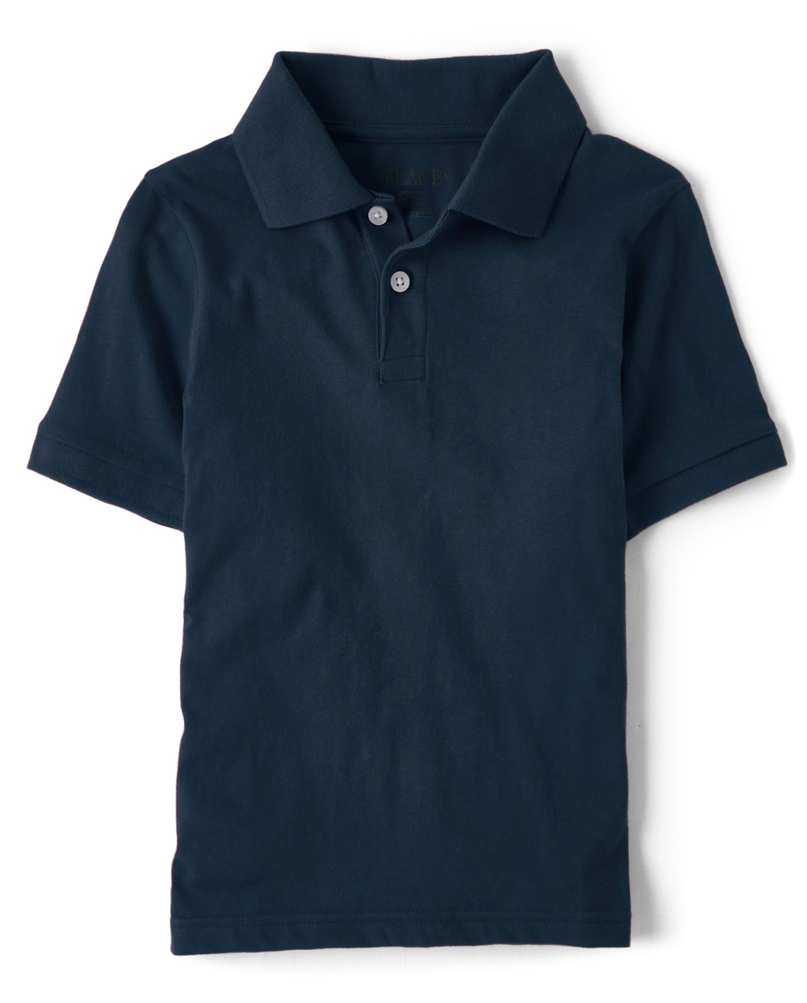 Boys Uniform Soft Jersey Polo - blue | The Children's Place