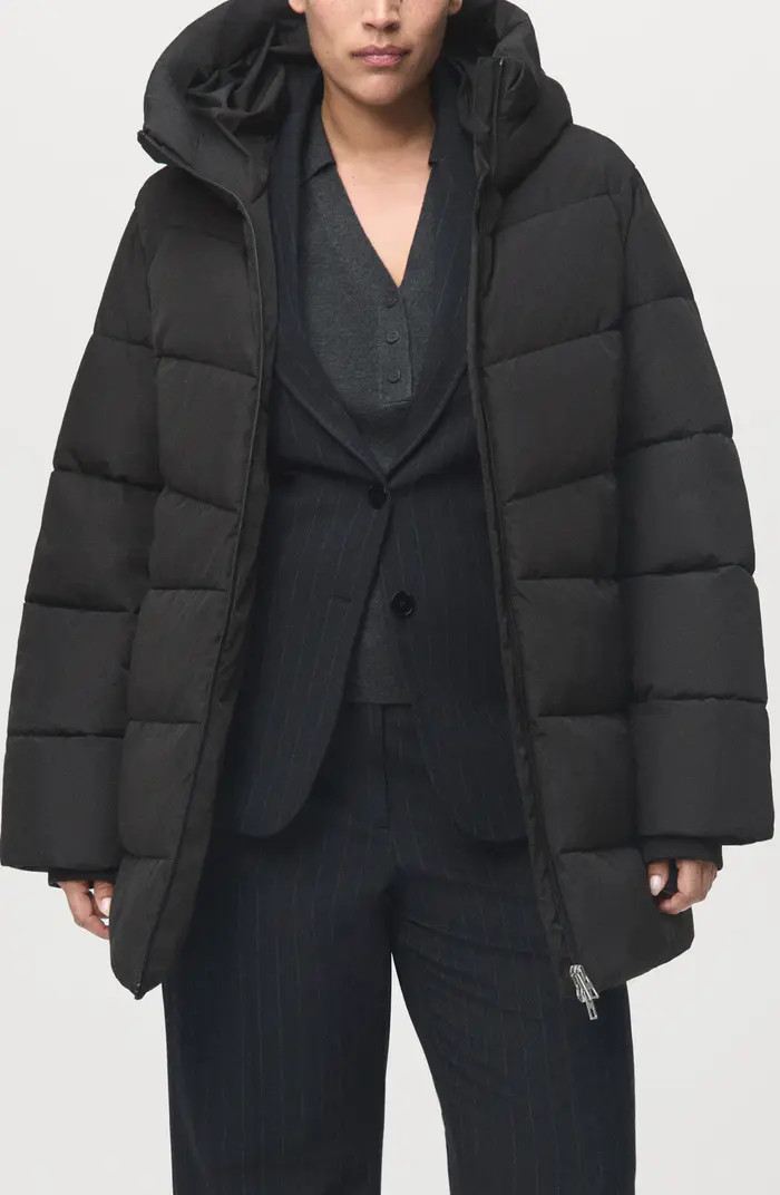 Water Repellent Hooded Puffer Coat | Nordstrom