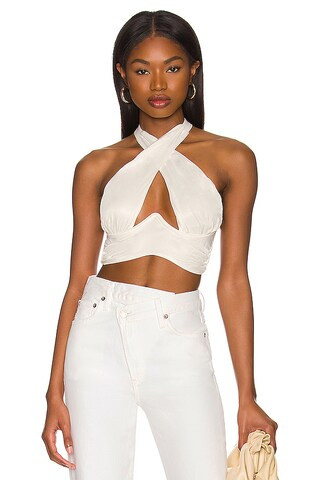 x REVOLVE Rana Cross Front Crop Top
                    
                    For Love & Lemons | Revolve Clothing (Global)