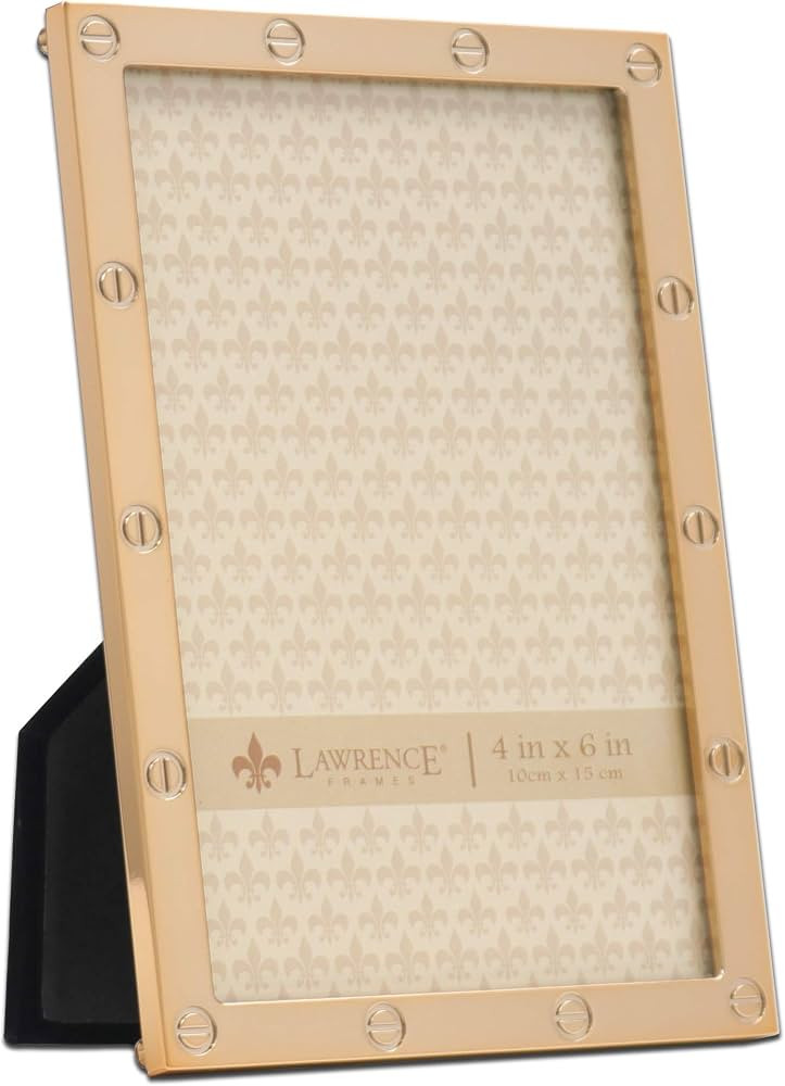Lawrence Frames Lawrence Home Picture Frame, 4x6, Gold | Amazon (US)