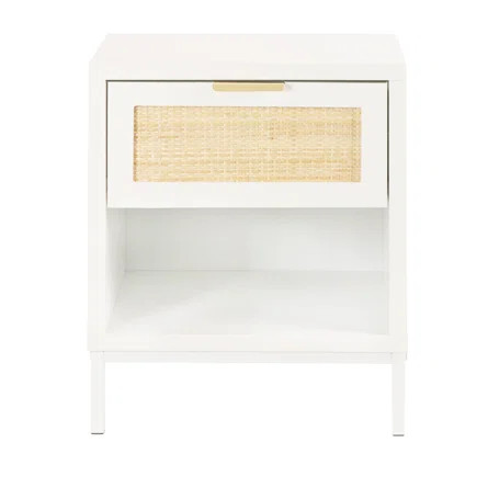Bayou Breeze Salome 1 - Drawer Nightstand in Brown | Wayfair | Wayfair North America