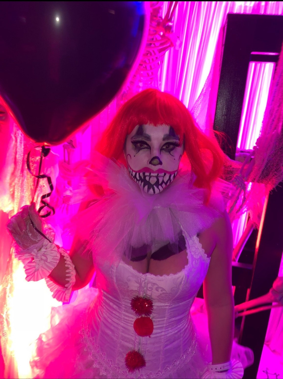 Halloween clown inspo 🤡 
Contacts: MocoQueen
Makeup: Mehron 

#LTKStyleTip #LTKHalloween #LTKFindsUnder50