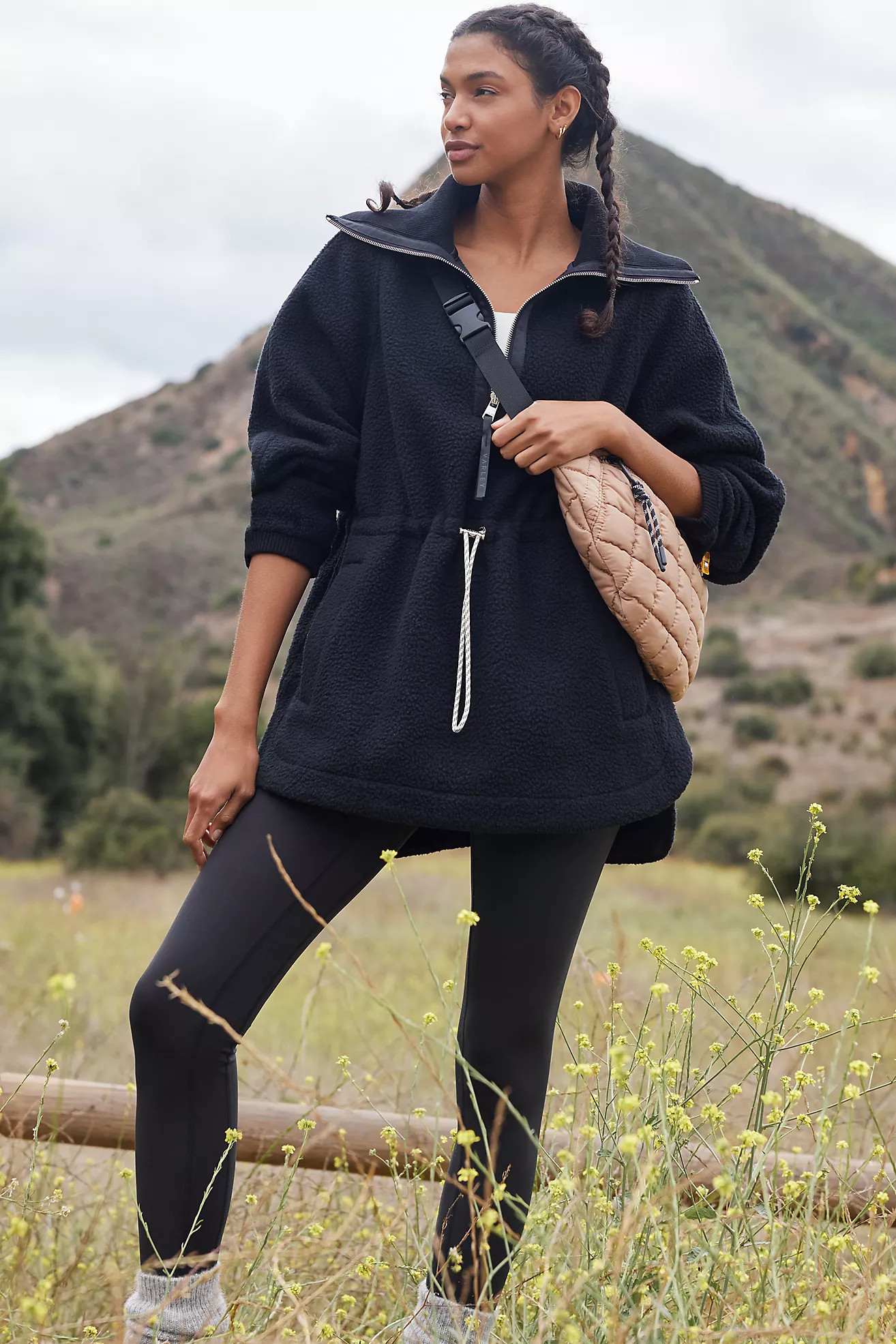 Varley Parnel Half-Zip Fleece Pullover | Anthropologie (US)