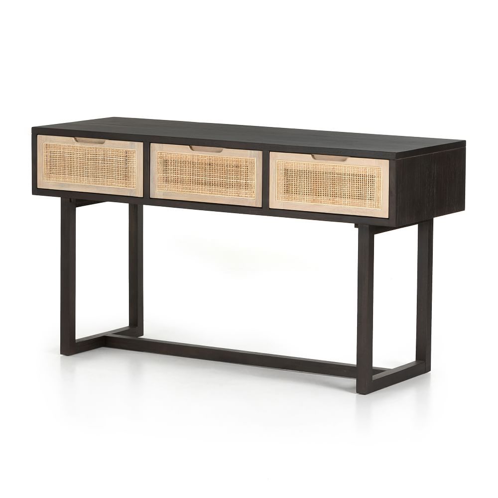 Modern Rattan Console | West Elm (US)