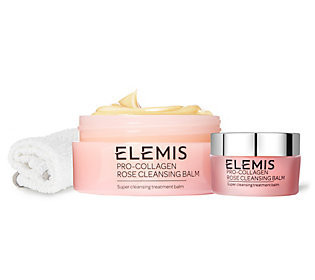 ELEMIS Pro-Collagen Rose Cleansing Balm Home & Away | QVC