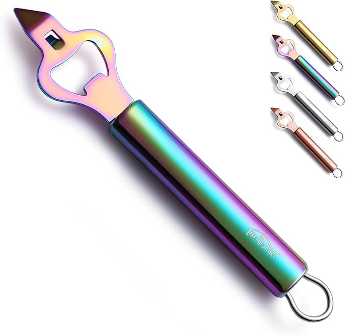 Berglander Rainbow Bottle Opener, Stainless Steel Beer Soda Bottle Opener, Sturdy And Durable Kit... | Amazon (US)