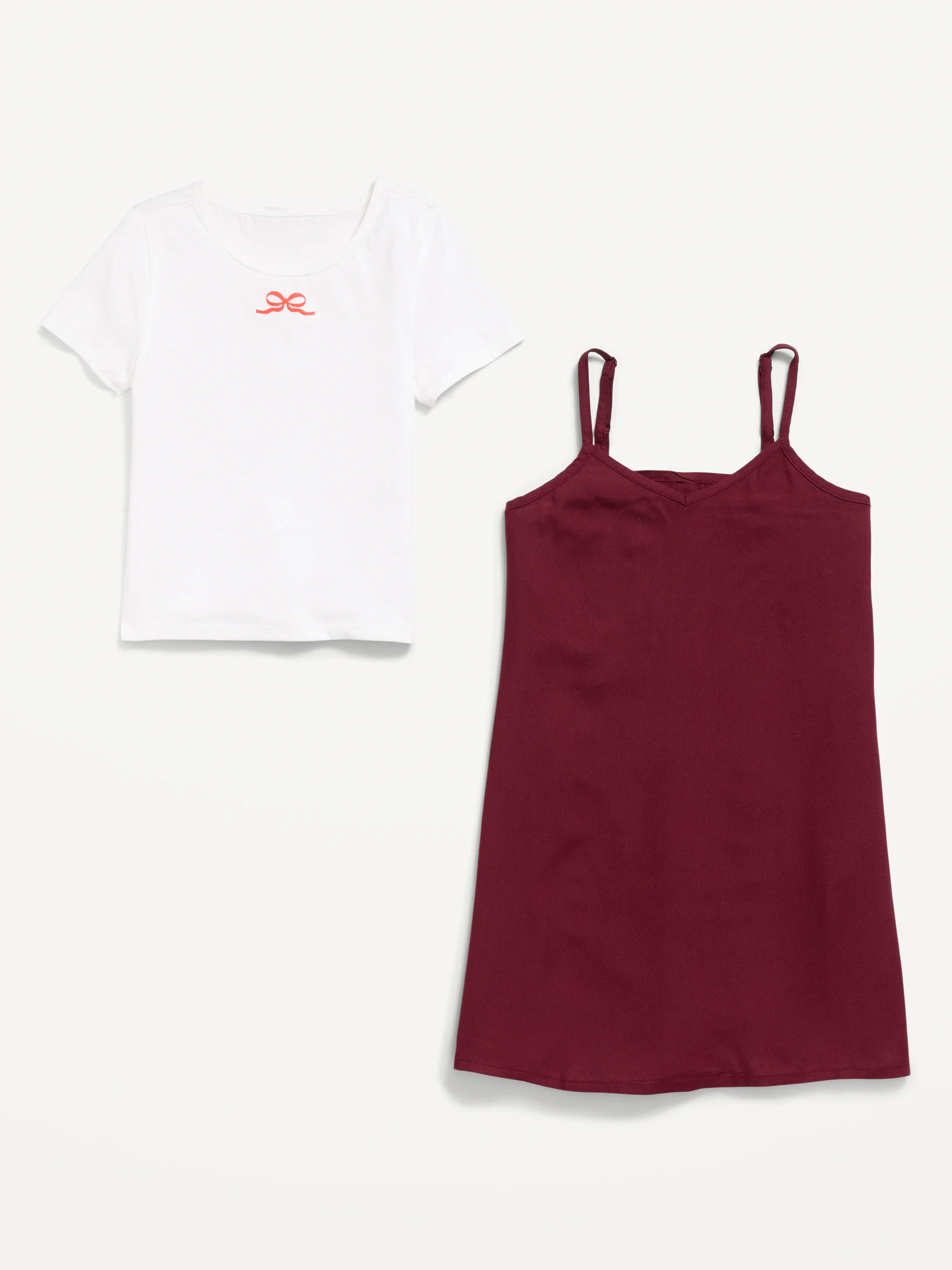 Short-Sleeve Graphic T-Shirt and Dress Set for Girls | Old Navy (US)