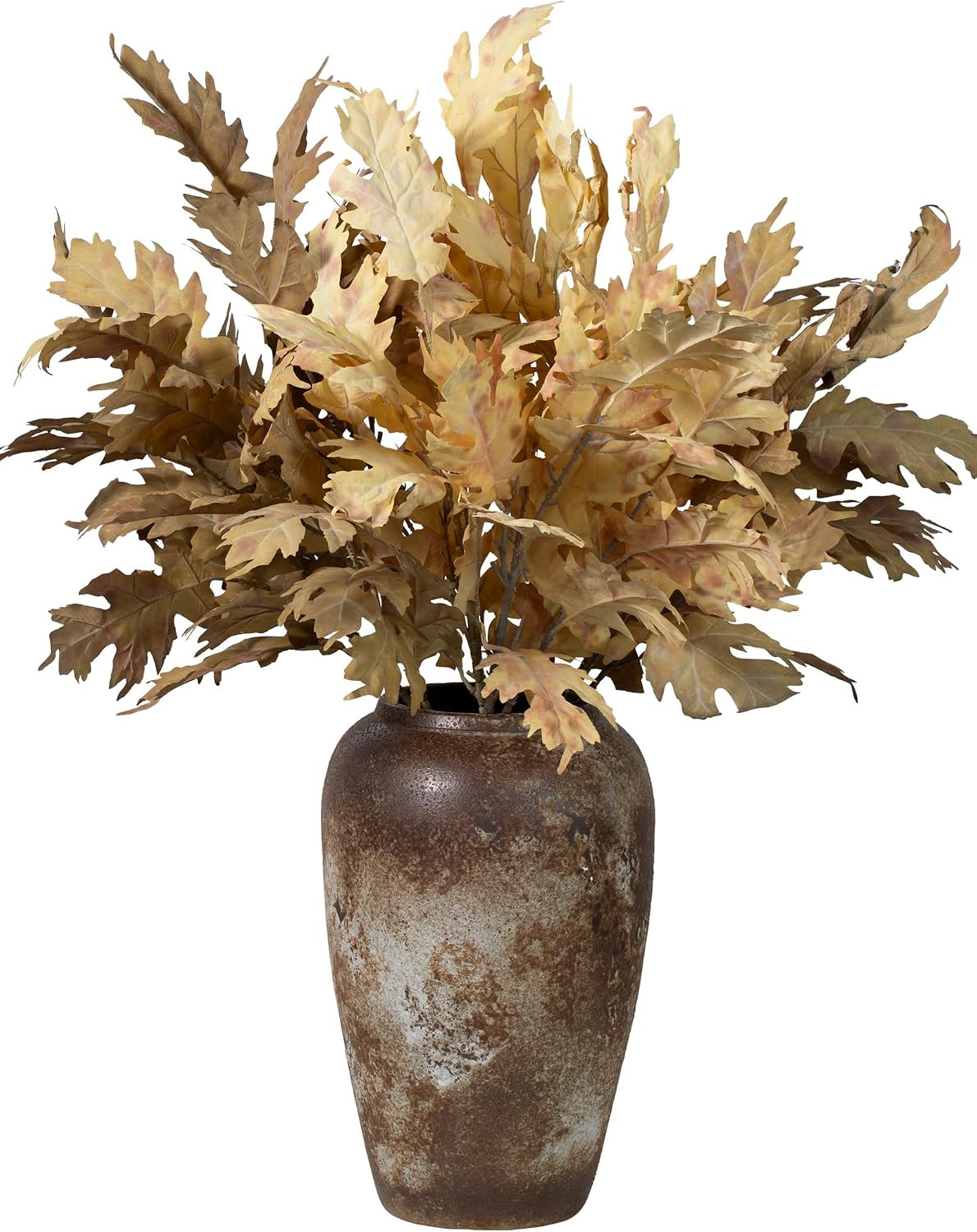Fall Oak Stems:6 Pcs 35" Faux Oak Branches with Foliage,Autumn Decorations | Amazon (US)