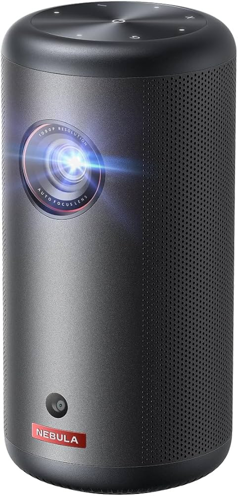 NEBULA Capsule 3 GTV Projector, Netflix Officially Licensed, 1080P Smart Mini Projector with Wi-F... | Amazon (US)