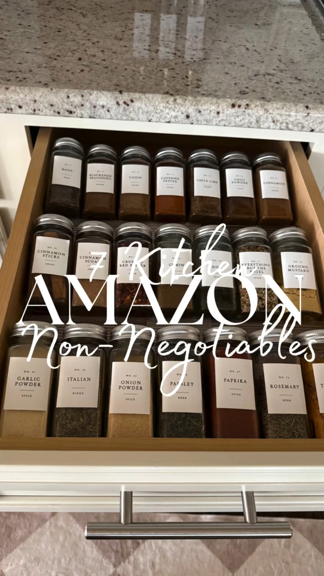 You know those products that make you wonder how you ever lived without them?
These are mine — my top 7 nonnegotiable kitchen must-haves from Amazon that make my kitchen both functional and beautiful.

Every single one of these finds has made cooking, cleaning, and organizing so much easier — and prettier 👏


#AmazonFinds #AmazonHome #KitchenFinds #KitchenOrganization #AmazonMustHaves #HomeEssentials #AmazonFavorites #KitchenGoals #HomeDecor #KitchenMustHaves #AmazonKitchen #KitchenInspo #HomeFinds #KitchenUpgrade #OrganizationGoals #AmazonHomeFinds #KitchenEssentials #AmazonDeals #HomeStyle #AffordableHomeFinds

#LTKHome #LTKFindsUnder50 #LTKStyleTip