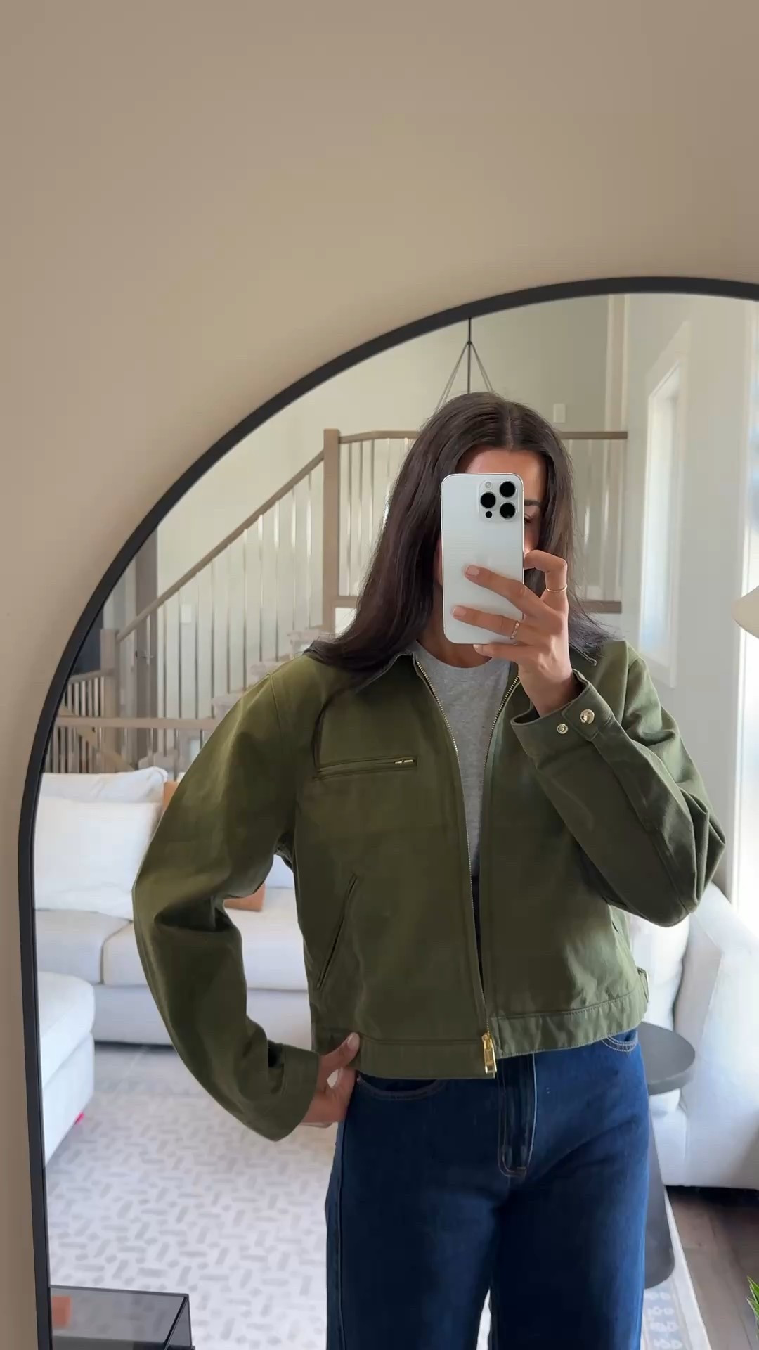 Aritzia fall picks!! I’m in size medium for all tops, except a small in the denim shirt and a large in the brown hoodie! Bottoms are tts and I’m in medium, and sized up on for the biker shorts! 

#LTKstyletip #LTKcanada