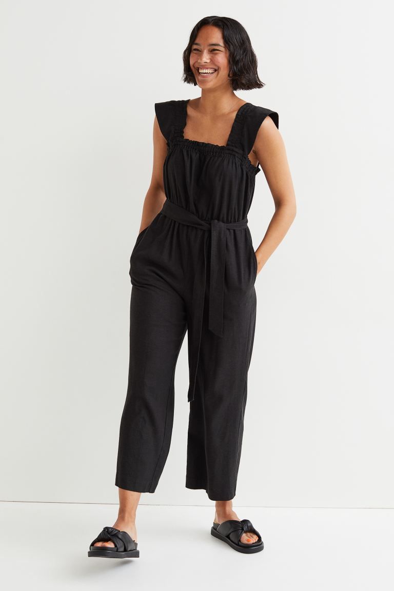 Tie-belt Jumpsuit | H&M (US)