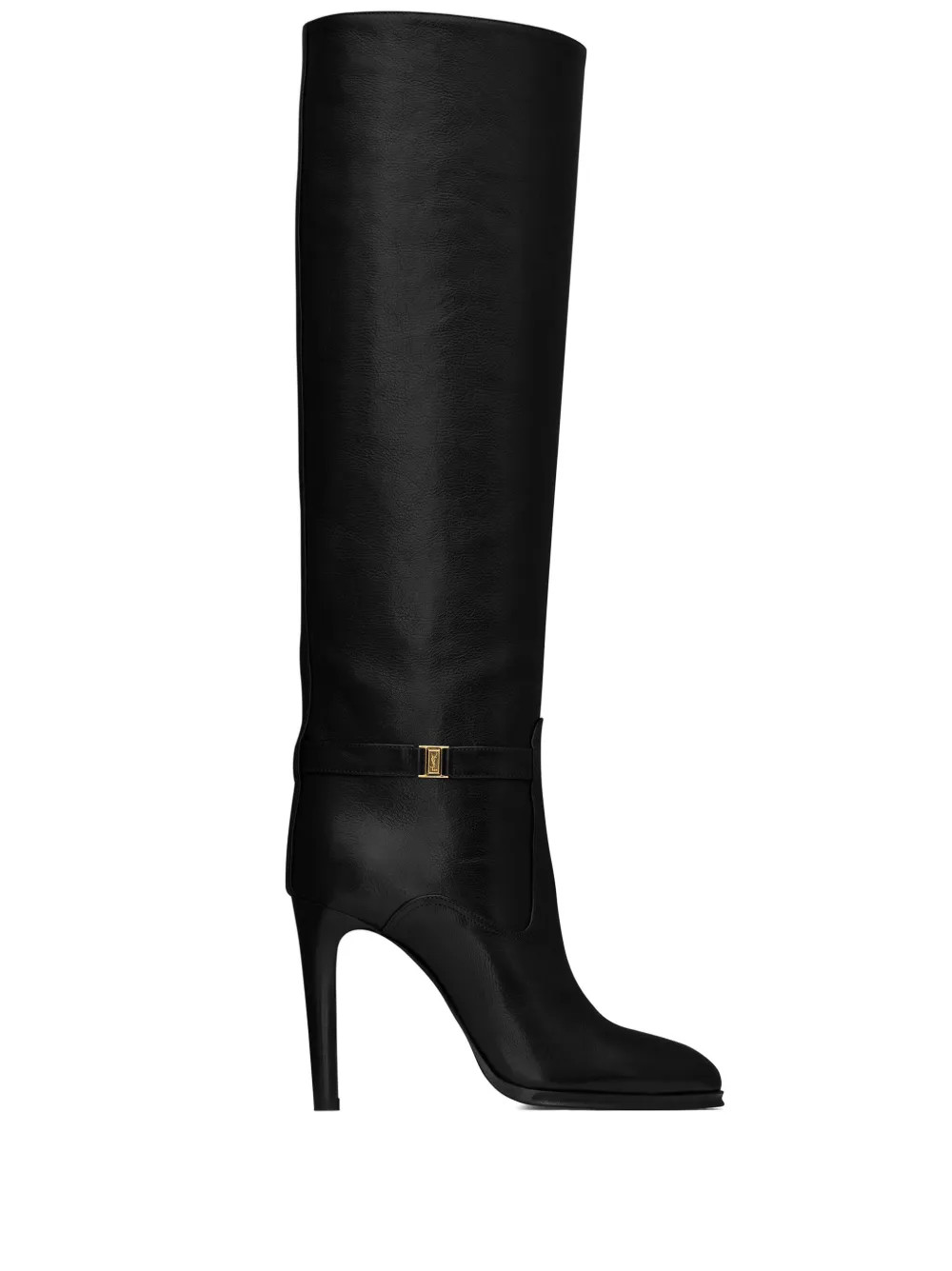 Saint Laurent Linda 100mm pointed-toe Boots - Farfetch | Farfetch Global