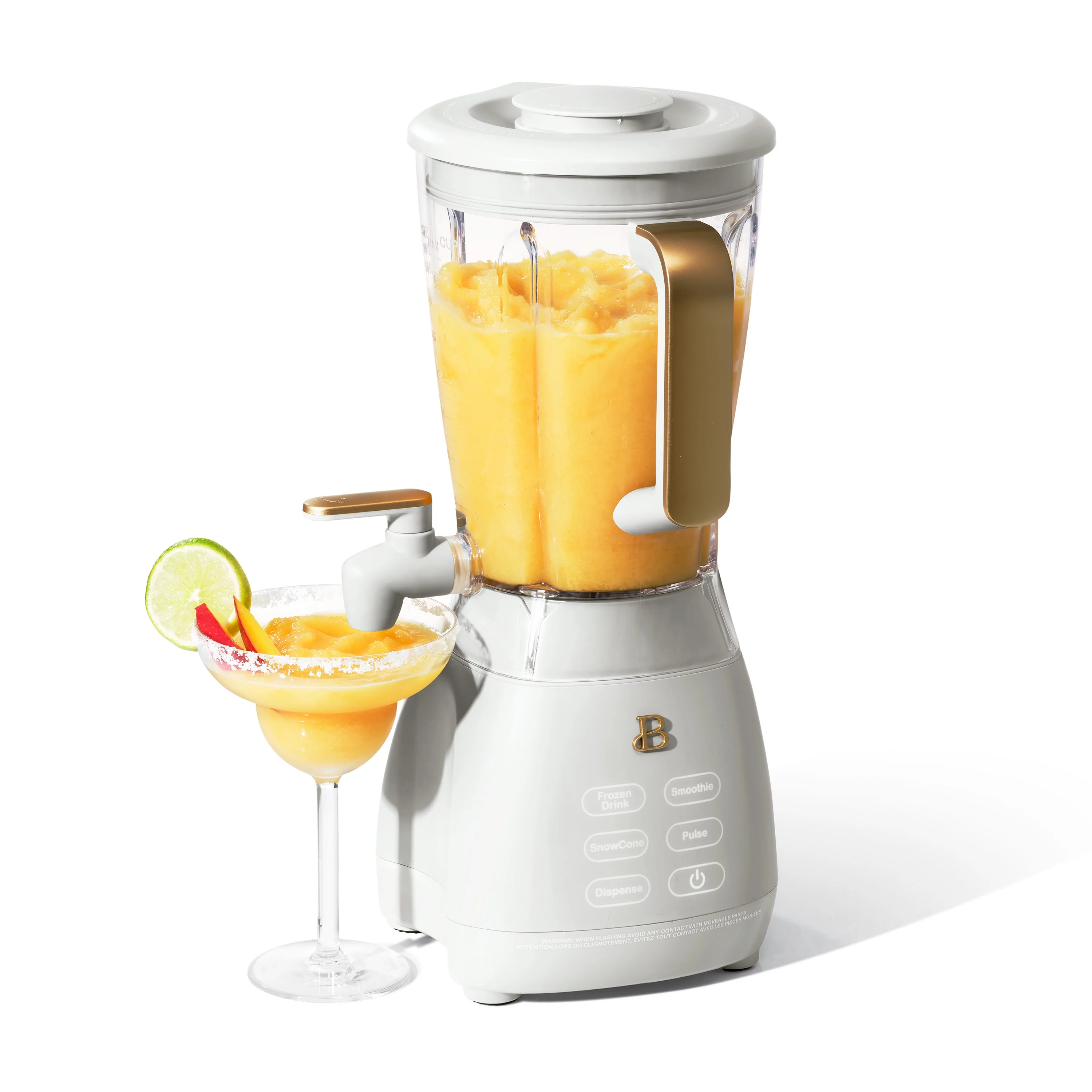 Beautiful Slush Crush 60 oz 4-Speed Frozen Drink Maker, White Icing by Drew Barrymore | Walmart (US)
