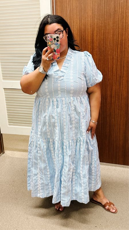 🌷 SMILES AND PEARLS BELK TRYON 🌷 

I LOVE this dress! I got it in an XL. It's a little tight at the bust but I wanted it to fit just right in a month so I sized down. The sizing I will say is very true to size.

Spring, Spring dress, wedding, Spring work wear, work outfits, classic style, classic outfits, affordable workwear, church outfit, graduation dress, vacation outfit, spring outfit, modest style, spring style, plus size fashion, plus size dress, Belk fashion, Society Social, Crown and Ivy

#LTKmidsize #LTKplussize #LTKSeasonal