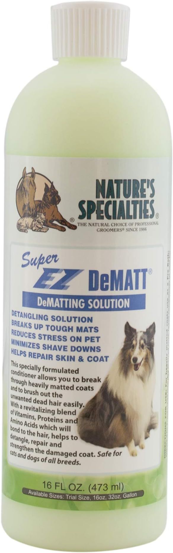 Nature's Specialties Super EZ DeMatt Dematting Solution Concentrate for Pets, Natural Choice for ... | Amazon (US)