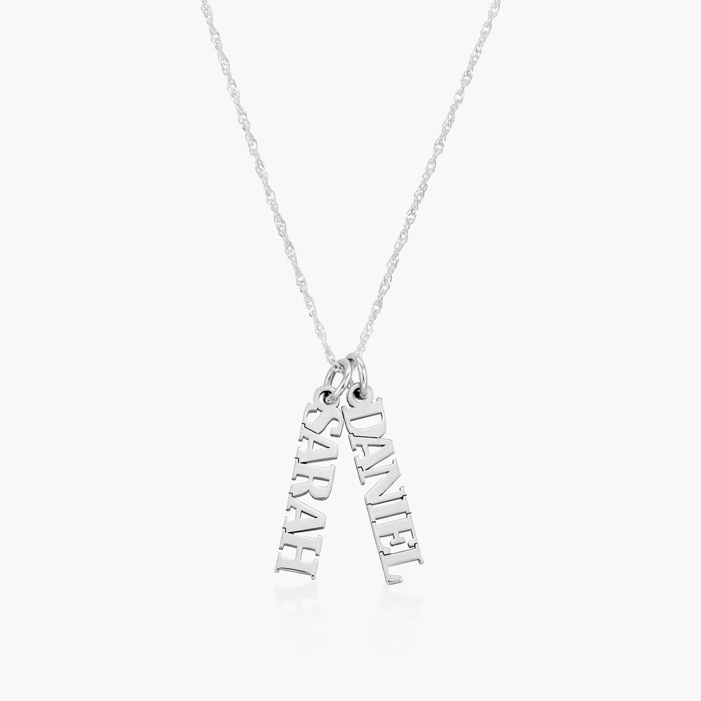 Singapore Chain Name Necklace - Silver | Oak & Luna (US)