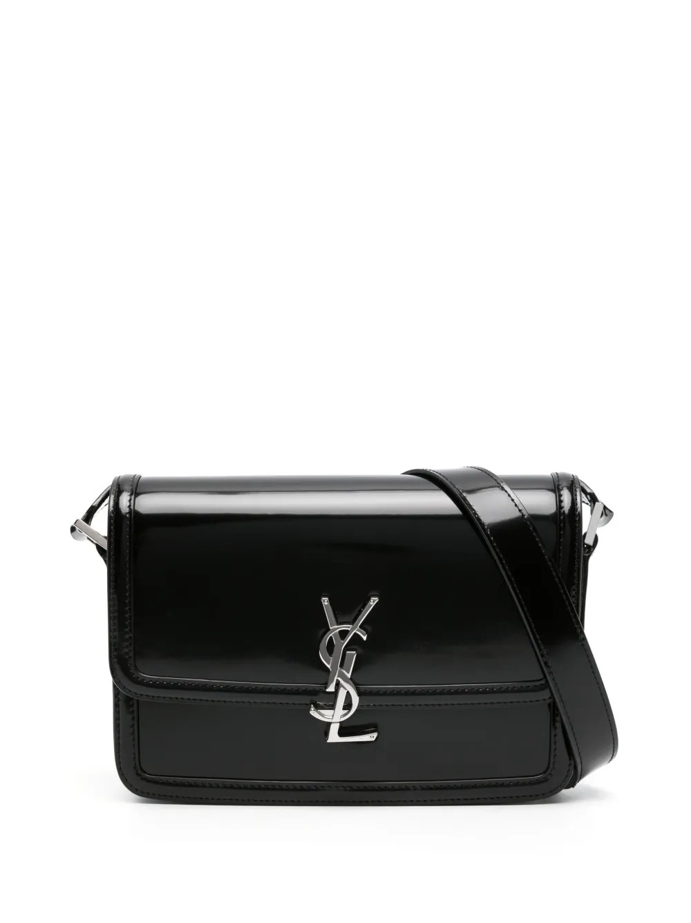 Saint Laurent Medium Solferino Crossbody Bag | Black | FARFETCH LV | Farfetch Global